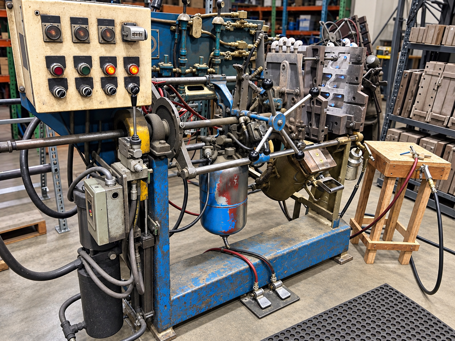 Core making production equipment